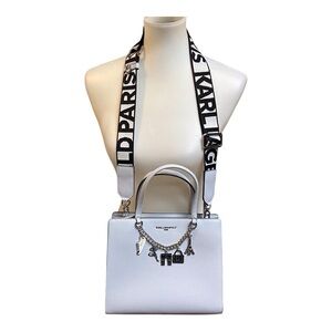 NWOT Karl Lagerfeld Ice Blue Handbag/Crossbody